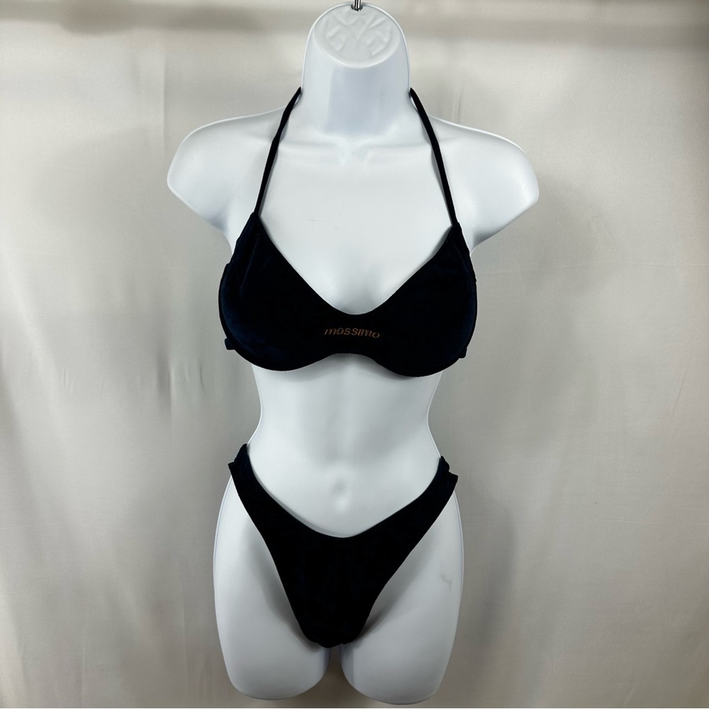 VTG 90s Mossimo Navy Blue Bikini